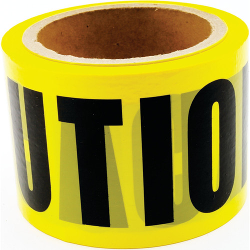Performance Tool 1475  3" x 300' Roll Caution Tape Image 2