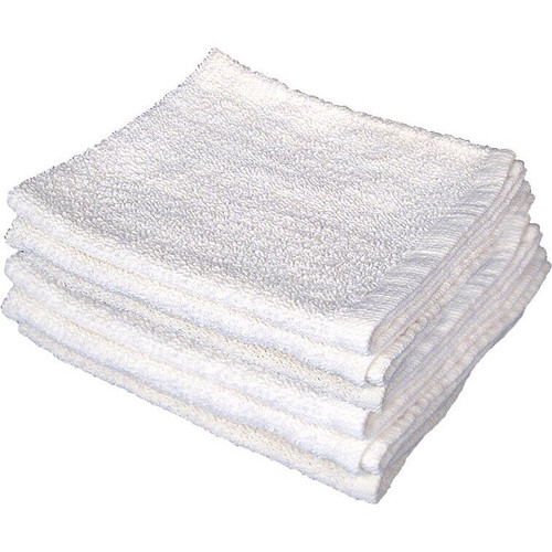 Buffalo 60225  14" x 17" Super Absorbent Cotton Terry Towels - 4 per Bag Image 1