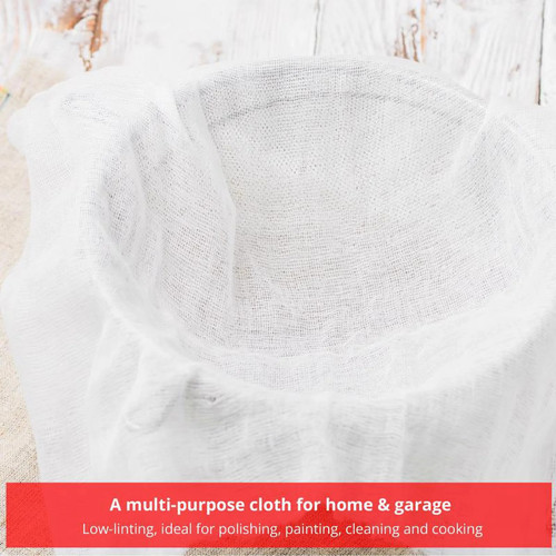 Buffalo 68581  Soft and Absorbent Cotton Cheese Cloth - 2 Square Yards per Bag Image 3