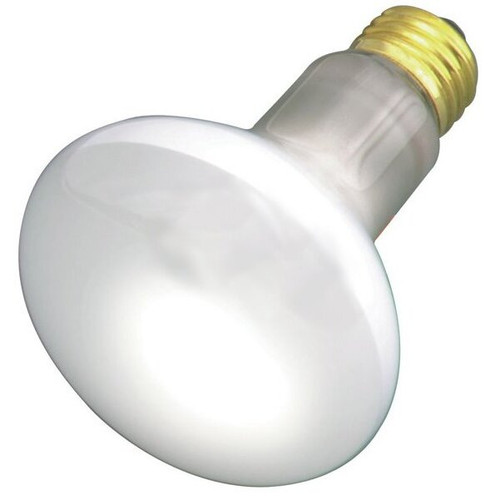 Satco S2810  30 Watt R20 Frosted Indoor Reflector Light Bulb with Medium Base Image 0