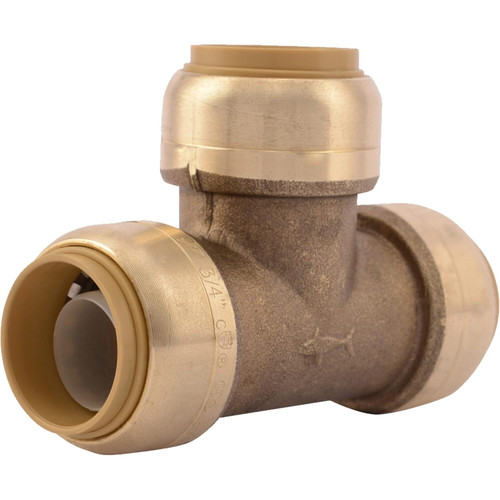 SharkBite U370LFA  3/4" Push-to-Connect Brass Tee Image 0