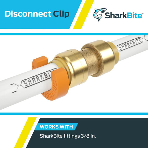 SharkBite U708  3/8" Disconnect Clip for PEX Image 4