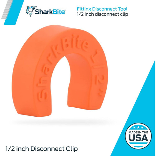 SharkBite U710  1/2" Disconnect Clip for PEX Image 1
