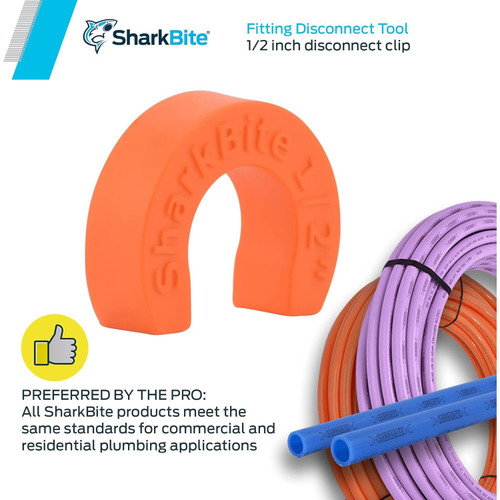 SharkBite U710  1/2" Disconnect Clip for PEX Image 3