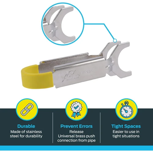 SharkBite U715  1" Disconnect Tongs for PEX Image 2