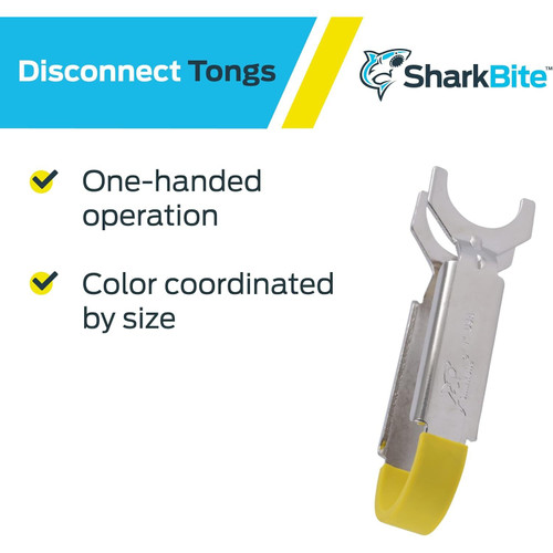 SharkBite U715  1" Disconnect Tongs for PEX Image 3