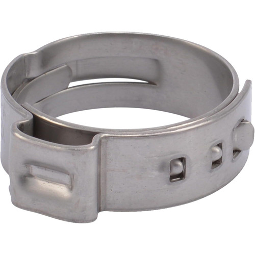 SharkBite UC955A  3/4" Stainless Steel Clamp Ring for PEX - 10 per Package Image 0