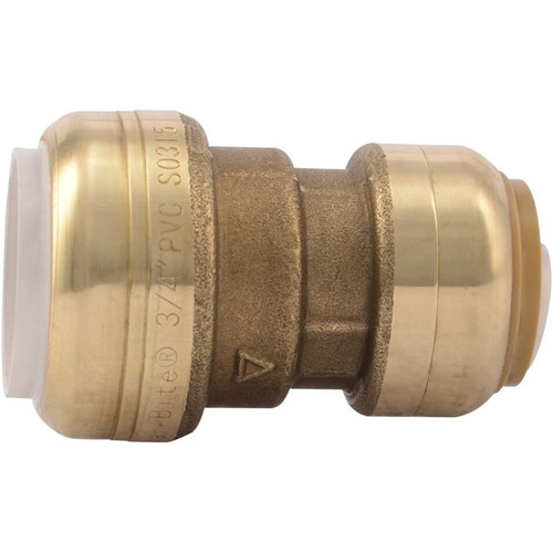 SharkBite UIP4016A  3/4" CTS x 3/4" PVC Push-to-Connect Transition Coupler Image 3