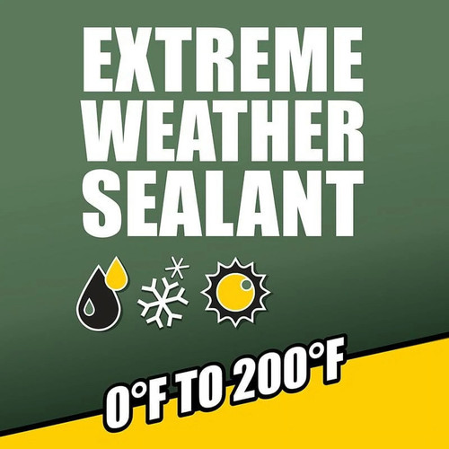 Titebond 7331  Weathermaster Gutter & Seam Sealant Aluminum Gray - 9.5 oz Cartridge Image 3