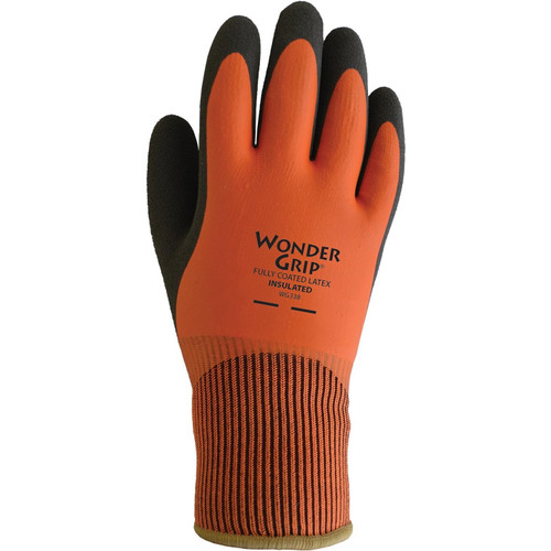 Wonder Grip WG338S  Wonder Grip Thermal Dbl Latex Palm Glove S Image 0