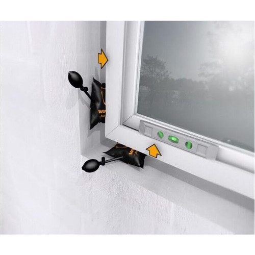 Winbag 17801  Air Wedge Alignment Tool, Inflatable Reusable Shim, Black - 300 pounds Lift - 5 Pack Display Image 6