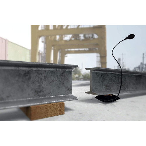 Winbag Max 18086  9.5" x 9.5" Air Wedge Alignment Tool, Inflatable Reusable Shim, Black - 550 pounds Lift Image 1