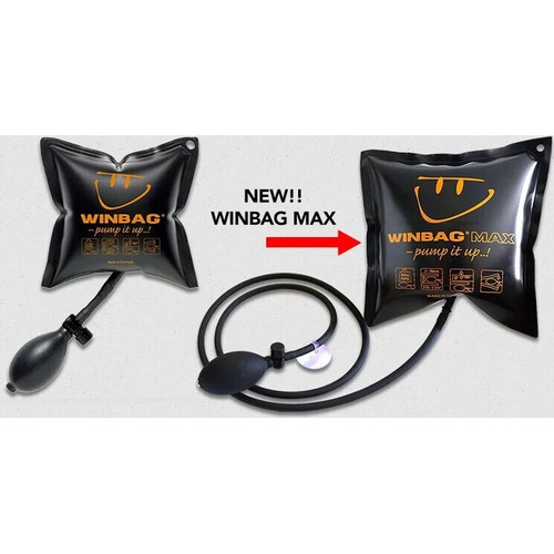 Winbag Max 18086  9.5" x 9.5" Air Wedge Alignment Tool, Inflatable Reusable Shim, Black - 550 pounds Lift Image 6