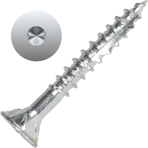 Screw Products 30108-03  AXIS #8 x 1-1/4" (T20-Drive) ZYTEC + General Interior Structural Wood Screws - 5-lb Jar Image 0