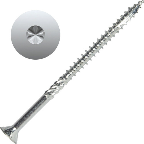 Screw Products 30186-03  AXIS #10 x 3-1/2" (T20-Drive) ZYTEC + General Interior Structural Wood Screws - 1-lb Jar Image 0