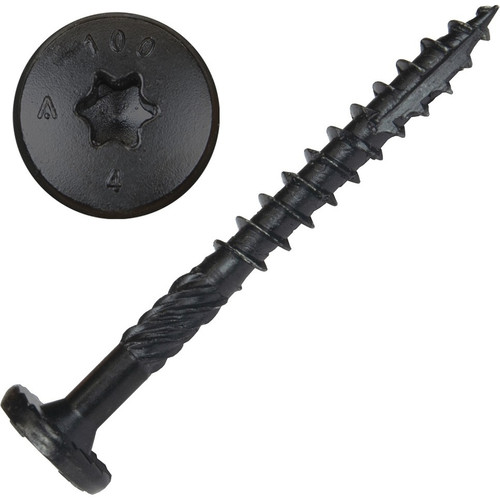Screw Products 30520  NOVA #14 x 2-1/2" (T30-Drive) ZYTEC GX Exterior Structural Lag Screws - 50 per Jar Image 0
