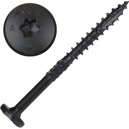 Screw Products 30524  NOVA #14 x 3" (T30-Drive) ZYTEC GX Exterior Structural Lag Screws - 50 per Jar Image 0