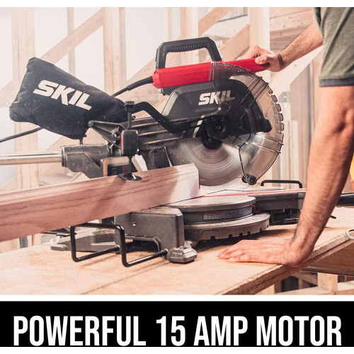 Skil MS6305-00  15 Amp 10 In. Dual Bevel Sliding Miter Saw Image 1