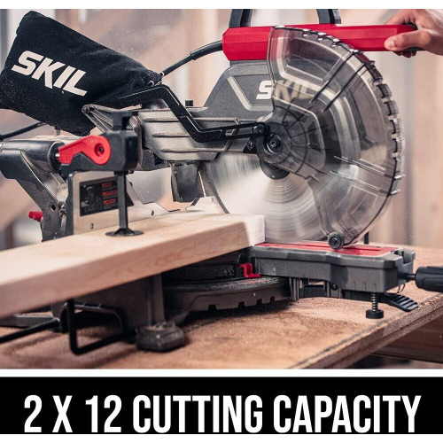Skil MS6305-00  15 Amp 10 In. Dual Bevel Sliding Miter Saw Image 4