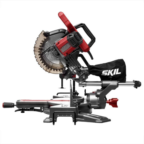 Skil MS6305-00  15 Amp 10 In. Dual Bevel Sliding Miter Saw Image 7