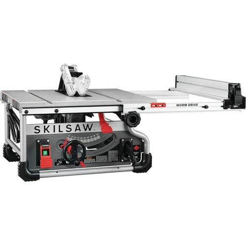 Skil SPT99T-01  15 Amp 8-1/4 In. Heavy Duty Portable Worm Drive Table Saw Image 5
