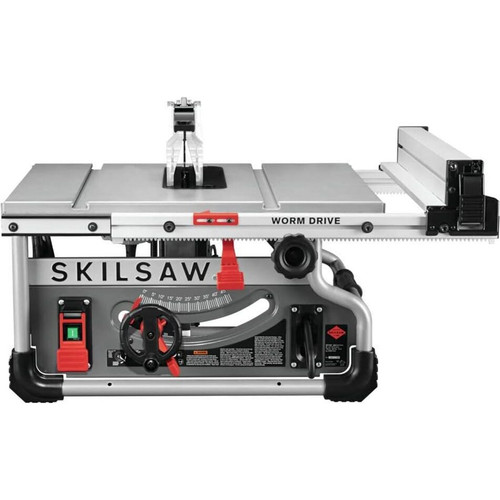 Skil SPT99T-01  15 Amp 8-1/4 In. Heavy Duty Portable Worm Drive Table Saw Image 6
