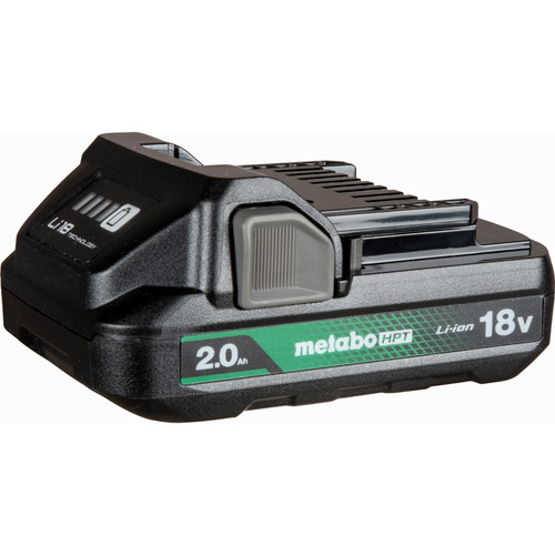 Metabo HPT 377797M  18 Volt 2.0Ah Lithium Ion Battery with Fuel Gauge (BSL1820M) Image 4