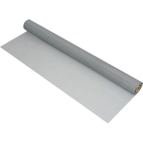 Phifer 3002209  48" x 100' Silver Gray Colored Fiberglass Insect Screen Fabric (902852) Image 0