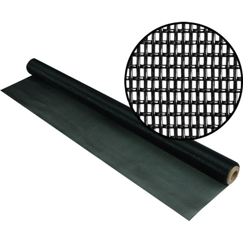 Phifer 3004137  PetScreen 36" x 84" Pet Resistant Black Screen Fabric Image 0