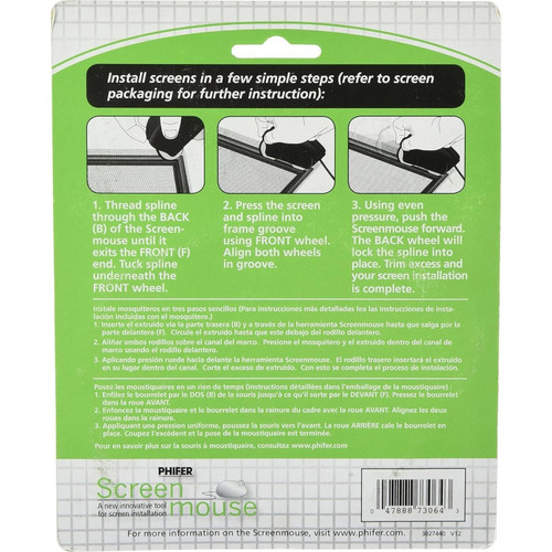 Phifer 3027440  Screen Mouse Spline Roller Tool Image 3