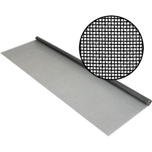 Phifer 3009320  No-See-Um 36" x 84" Charcoal Colored Fiberglass Insect Screen Fabric Image 0