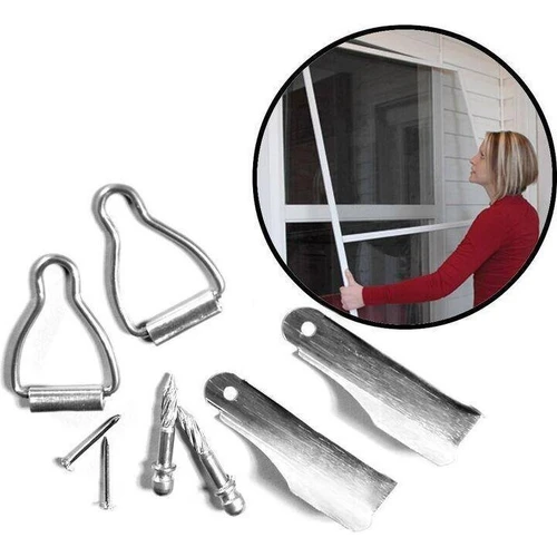 Phifer 3021670  Double-Hung Screen Frame Hardware Pack Image 0