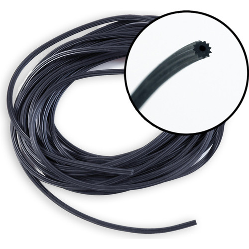 Phifer 3028737  0.125" (1/8") x 25 Ft. Black Vinyl Screen Spline Image 0