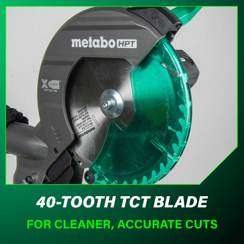Metabo HPT C10FCG2  10" Single Bevel Compound Miter Saw with 15 Amp Motor Image 6