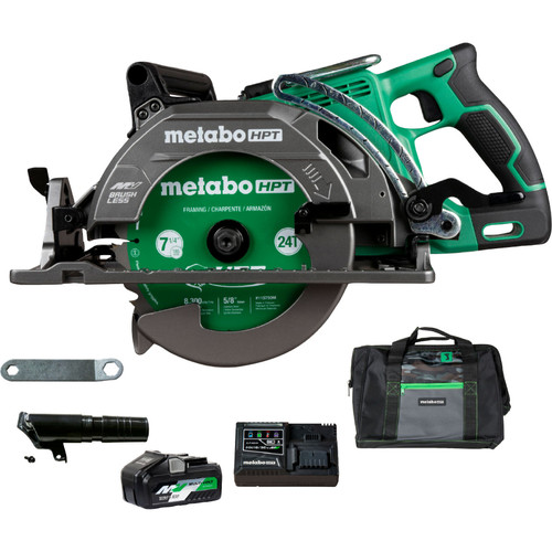 Metabo HPT C3607DWA  36V MultiVolt 7-1/4 Inch Rear Handle Circular Saw Image 0