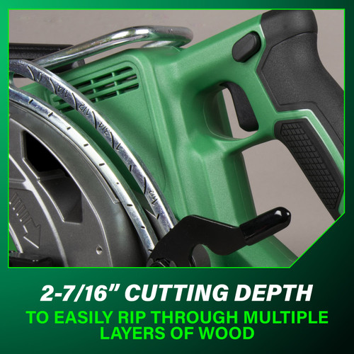 Metabo HPT C3607DWA  36V MultiVolt 7-1/4 Inch Rear Handle Circular Saw Image 7