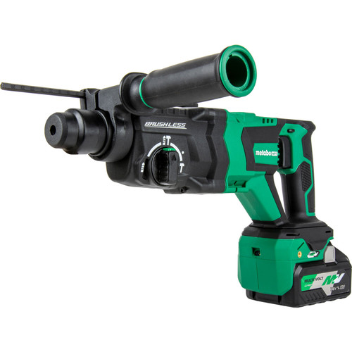 Metabo HPT DH3628DD  36V MultiVolt Brushless 1-1/8" SDS Plus D-Handle Rotary Hammer Image 4