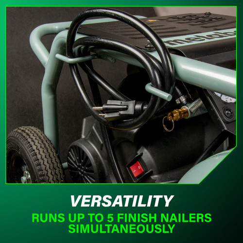 Metabo HPT EC1315S  The TANK 8-Gallon Trolley Air Compressor Image 5