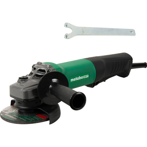 Metabo HPT G12SE3  4.5 Inch 10.5 Amp Paddle Switch Disc Grinder Image 2