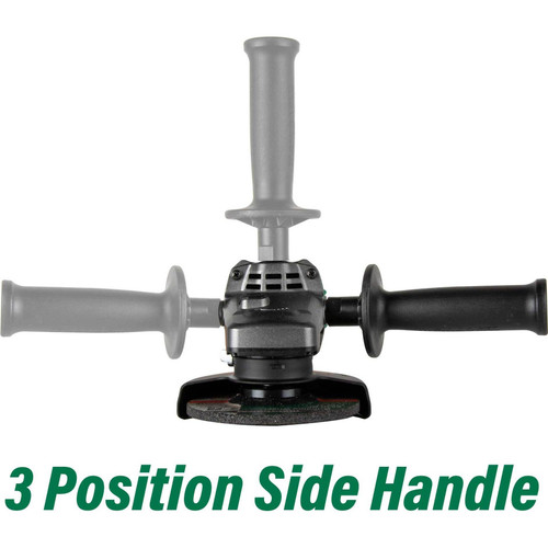 Metabo HPT G12VE2  4-1/2" 12 Amp AC Brushless Variable Speed Angle Grinder Image 2