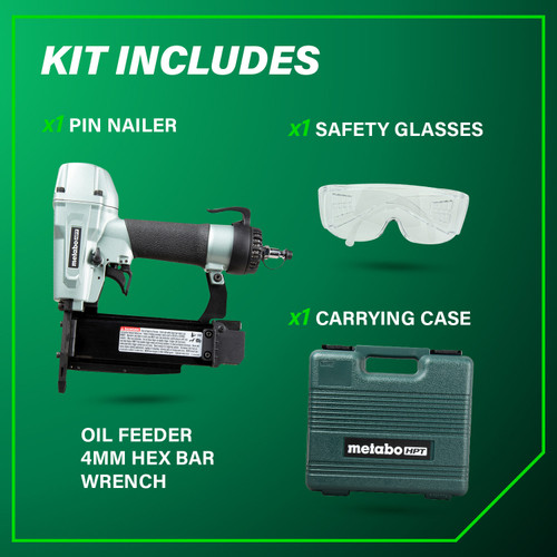 Metabo HPT NP50A  23 Gauge 2 Inch PRO Pin Nailer Image 4
