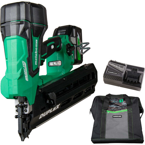 Metabo HPT NR3675DD  36V MultiVolt 3-1/2 Inch Duplex Forming Nailer Image 0