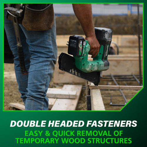 Metabo HPT NR3675DD  36V MultiVolt 3-1/2 Inch Duplex Forming Nailer Image 6