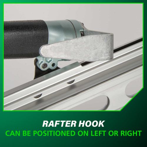 Metabo HPT NR83A5Y  21 Degree 3-1/4" Plastic Collated Framing Nailer with Depth Adjustment and Aluminum Magazine Image 5