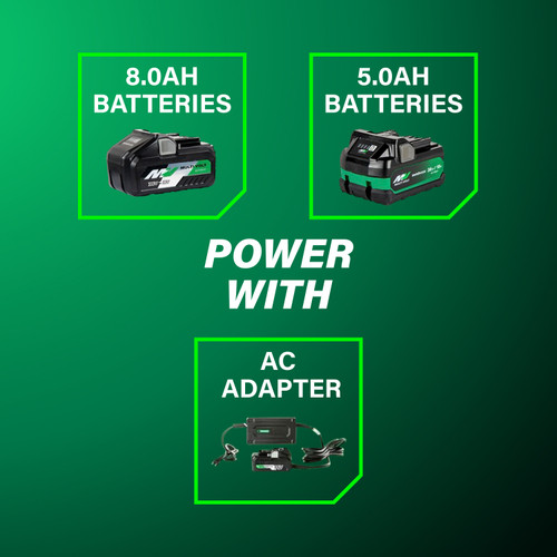 Metabo HPT VB3616DA  36V MultiVolt Brushless Rebar Bender and Cutter with (2) 4.0Ah Batteries Image 5