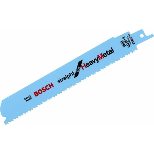 Bosch RSM7X2  7" x 8+10 TPI Reciprocating Saw Blades for Heavy Metal Straight Cut - 5 Blades per Pack Image 0