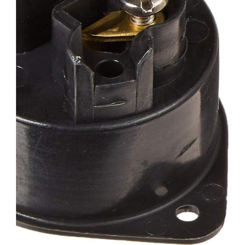 Leviton 5239  15 Amp Straight Blade Flanged Inlet Receptacle - 125 Volt Image 3