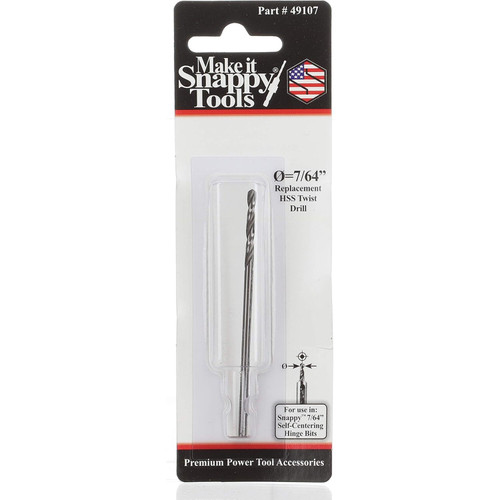 Make It Snappy 49107  Drillbit 7/64" (Replacement For 45107 Hing Image 1