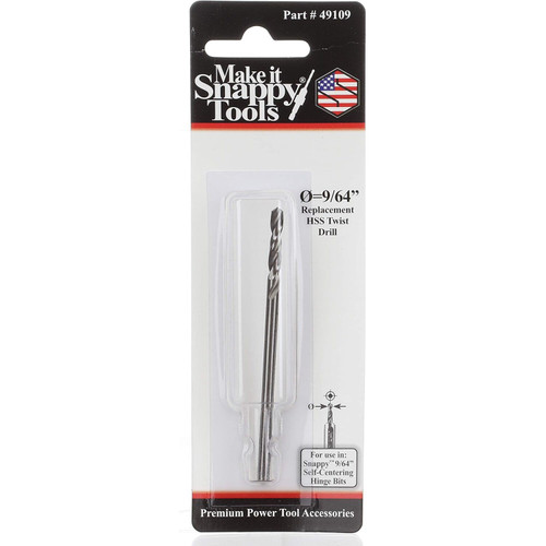 Make It Snappy 49109  Drillbit 9/64" (Replacement For 45109 Hing Image 1