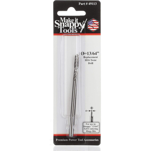 Make It Snappy 49113  Drillbit 13/64"(Replacement For 45113 Hing Image 1